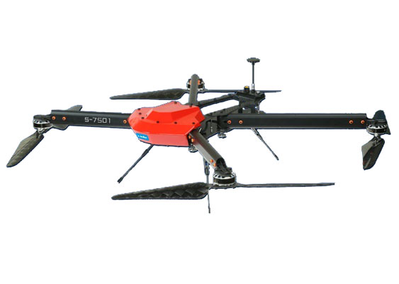 S-7501超長航時(shí)四旋翼電動無人飛行平臺